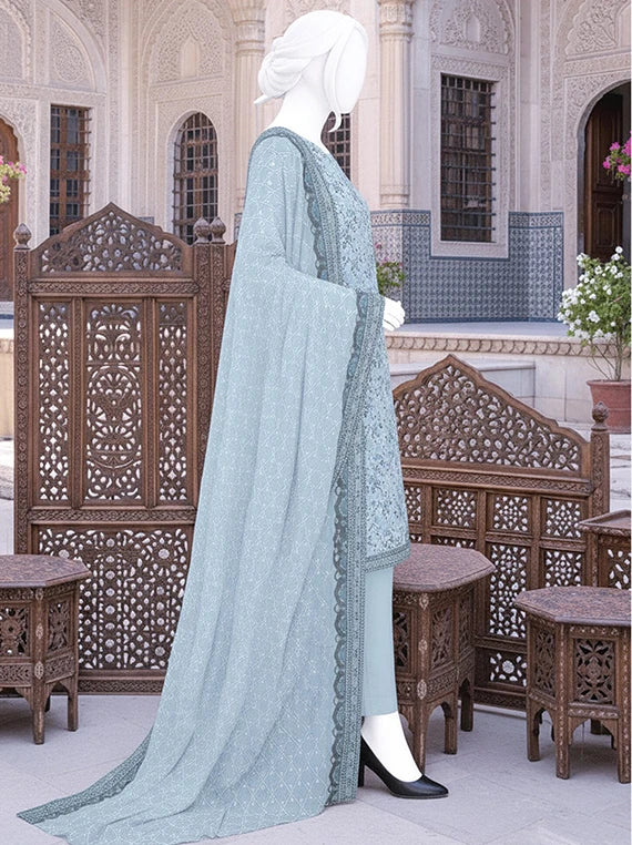 Dur E Fishan Embroidered Printed Lawn By ABC Collection 2026 Vol-01 (D-11)