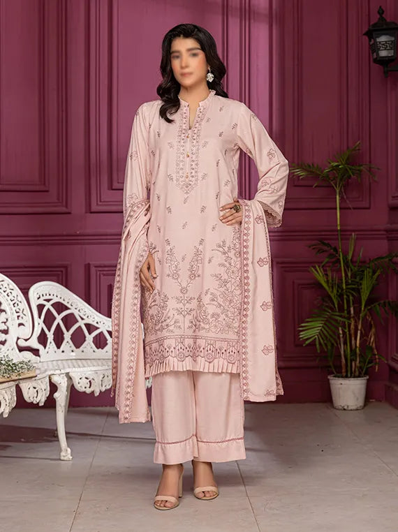 EMERALD by Fantak Embroidered Karandi Collection 2025 (D-01)