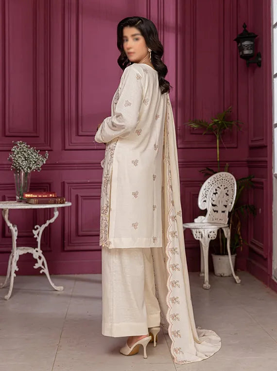 EMERALD by Fantak Embroidered Karandi Collection 2025 (D-06)