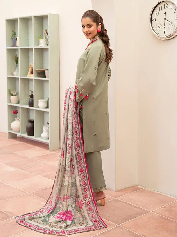 Eid Embroidered Lawn Collection Vol-II by Sitara Studio (D-07)