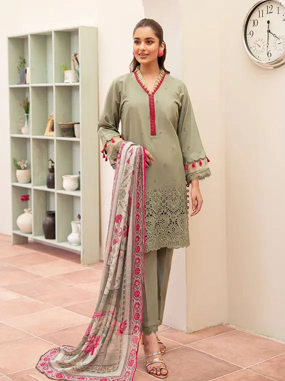 Eid Embroidered Lawn Collection Vol-II by Sitara Studio (D-07)
