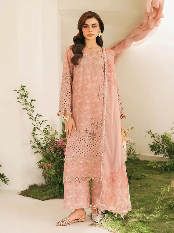 Eid Festive by Iznik Embroidered Lawn Collection 2025 (IFE-12)