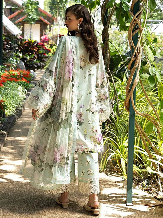Elaf Signation Embroidered Lawn Collection 2026 (4B-MINT MEADOW)