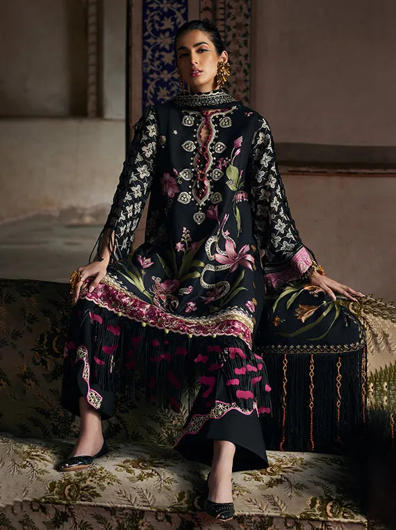 Elan Eid Luxury Embroidered Lawn Collection 2025 (EL25-04A)