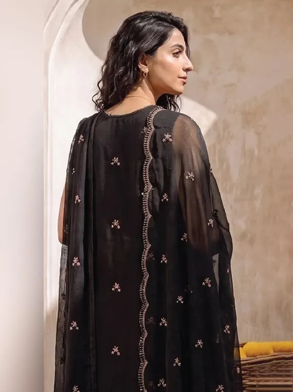 Elara by PANACHE Unstitched Karandi Collection'26 (08-Essence)