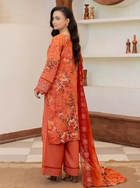 Elara by Fantak Embroidered Viscose Collection 2025 (D-02)