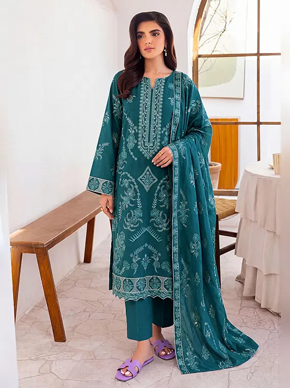 Elaya by Fantak Unstitched Peach Slub Collection'26 V-546 (D-04)