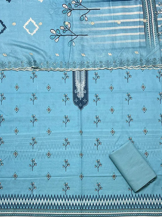 Elegance Redefined Printed Lawn Collection 2025 (25DA08-01)