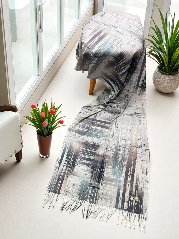 Elegance Soft Touch Printed Wool Staller Edit25 (25ST26-01)