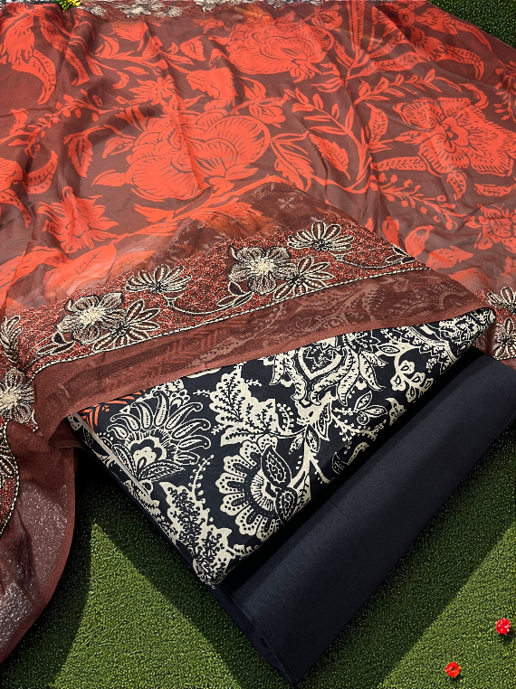 Elegance Spring Summer Print Lawn Edit25 (25DA72-10)