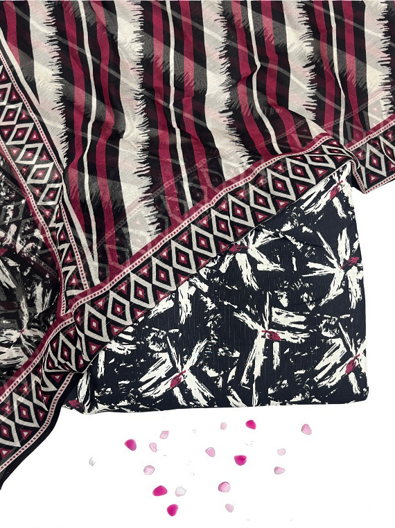 Elegance Unstitched Printed Linen Edit25 Vol-PH19 (PH19-03)
