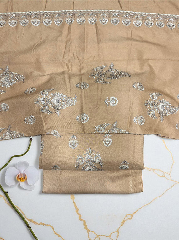 Elegance Warm Embroidered Dhanak Edit25 Vol-25DR13 (25DR13-08)
