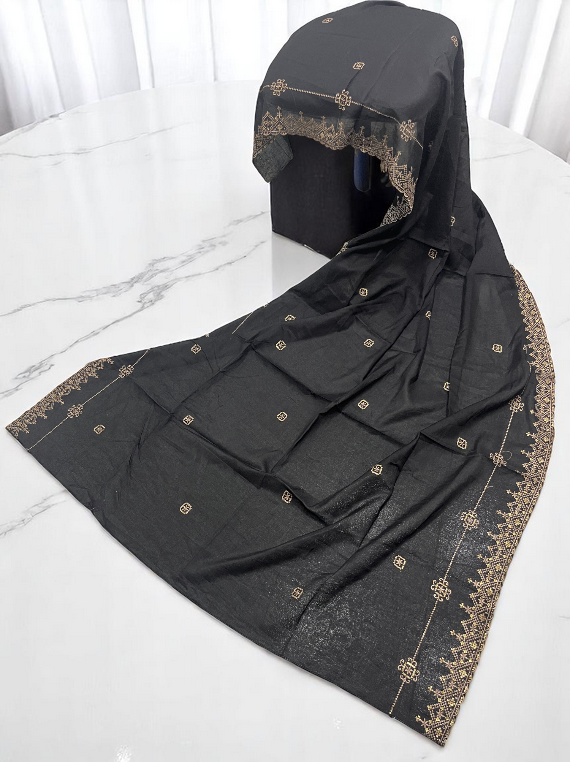 Elegant Cutwork Lawn Shawl Edit25 (25SH52-02)