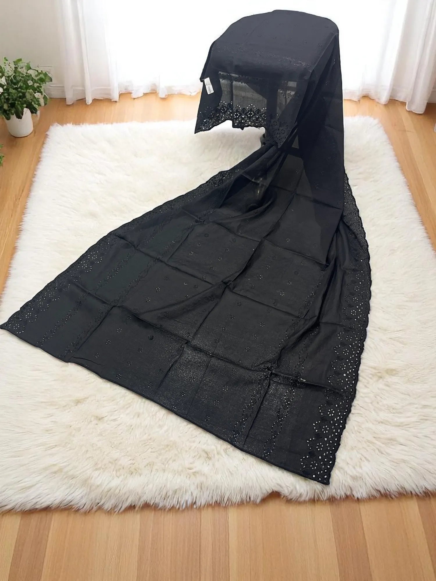 Elegant Embroidered Lawn Shawl Edit 2025 (25SH56-01)