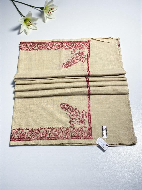 Elegant Embroidered Pashmina Soni Shawl Edit 2025 Vol-25DS18 (25DS18-02)