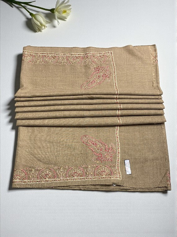 Elegant Embroidered Pashmina Soni Shawl Edit 2025 Vol-25DS18 (25DS18-04)