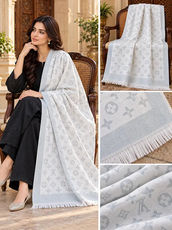 Elegant Women’s Jersey Winter Stoles Edit ’26 Vol-26ST26 (D-03)