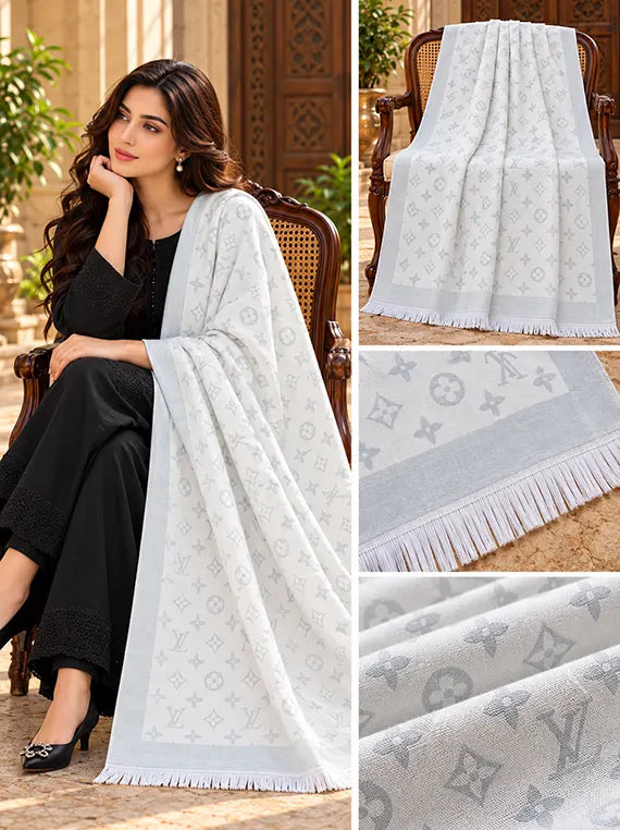 Elegant Women’s Jersey Winter Stoles Edit ’26 Vol-26ST26 (D-09)