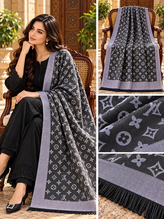 Elegant Women’s Jersey Winter Stoles Edit ’26 Vol-26ST26 (D-14)