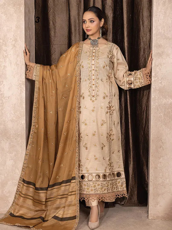 Eleganza Dastaan Embroidered Lawn Collection 2025 Vol-02 (EG-573)