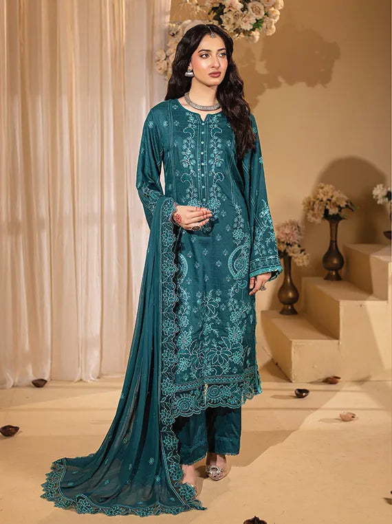 Eleganza Dilkash Embroidered Zari Viscose Collection 2025 (EG-856)
