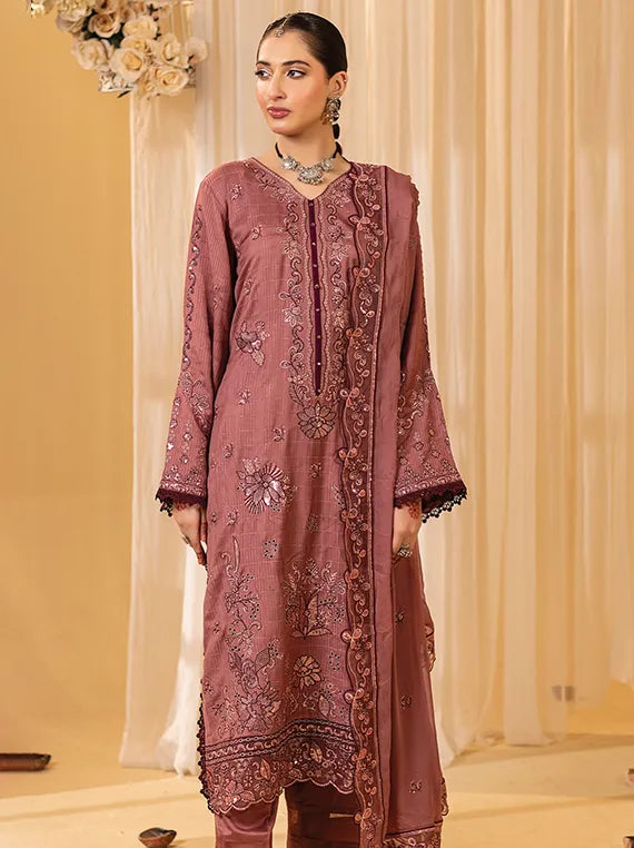 Eleganza Dilkash Embroidered Zari Viscose Collection 2025 (EG-860)