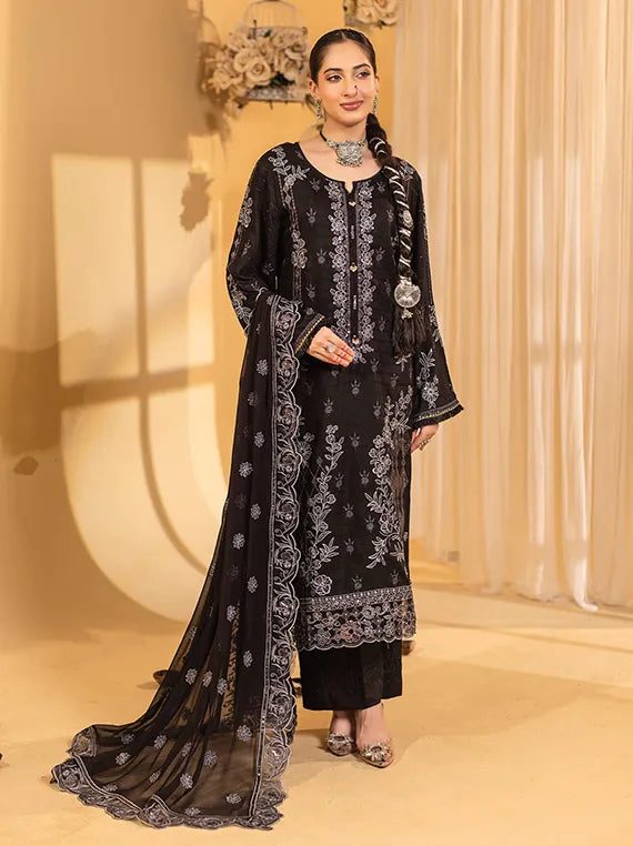 Eleganza Dilkash Embroidered Zari Viscose Collection 2025 (EG-862)