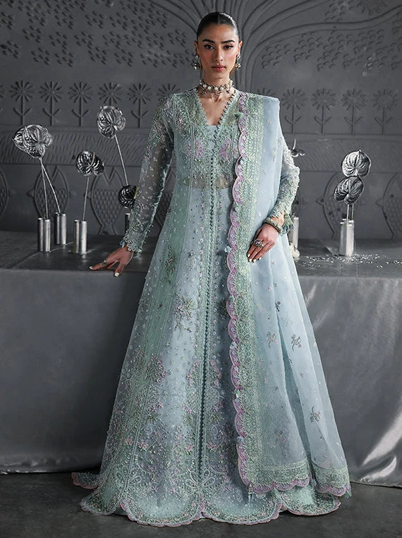 Elirah By Qalamkar Collection 2026 (MF 08 SERENE AQUA)