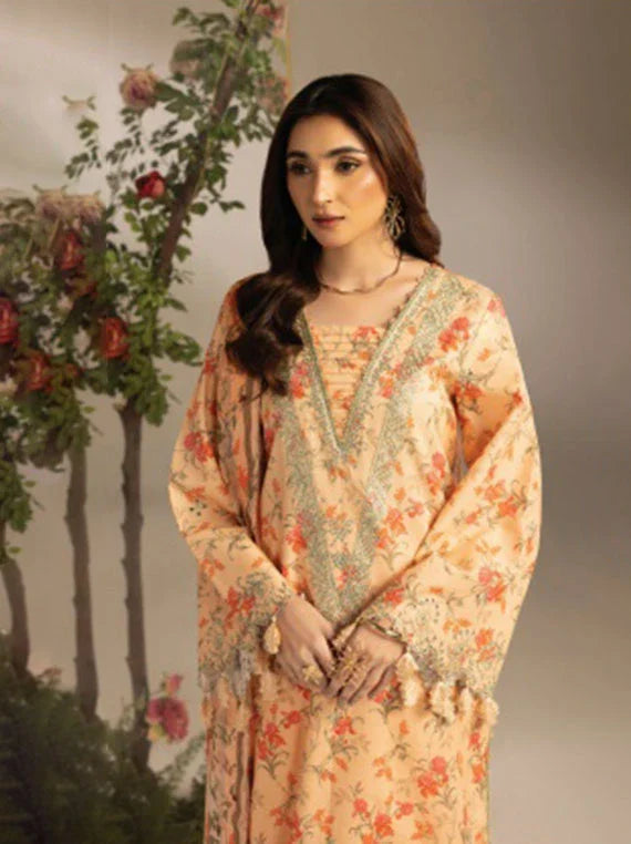 Ellena by Celts Embroidered Lawn Collection 2026 (D-03)