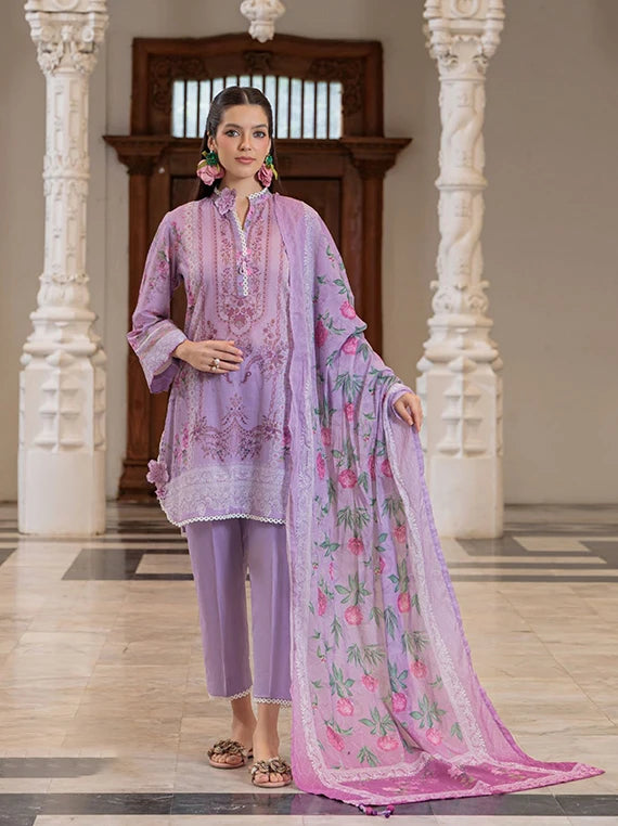 Elora A Floral Printed Lawn Collection 2026 By GulAhmed (CL-62120 B)