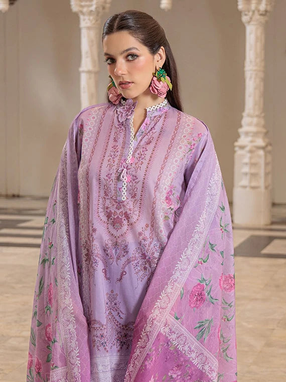 Elora A Floral Printed Lawn Collection 2026 By GulAhmed (CL-62120 B)