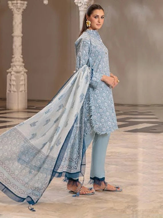 Elora A Floral Printed Lawn Collection 2026 By GulAhmed (CL-62121 B)