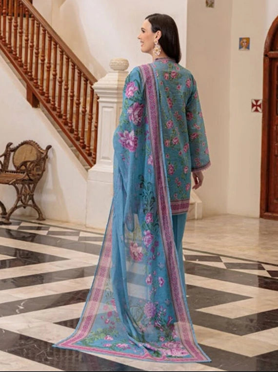 Elora A Floral Printed Lawn Collection 2026 By GulAhmed (CL-62141)