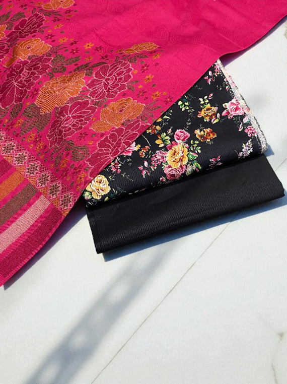 Ember Bloom Printed Khaddar Edit 2025 Vol-CG20 (CG20-02)