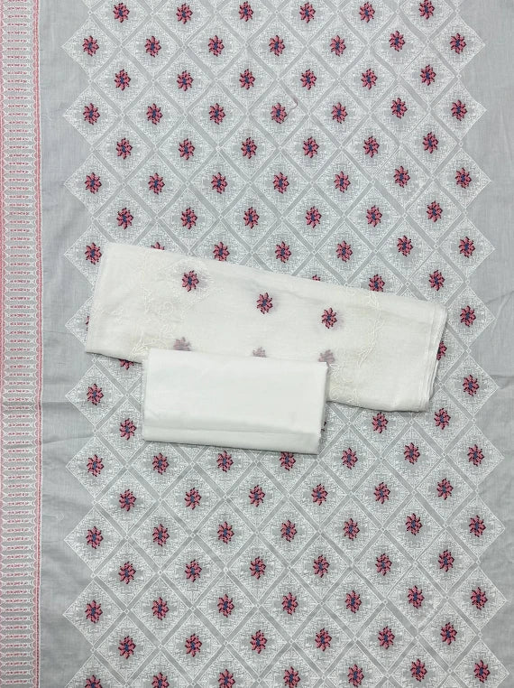 Embroidered Chikankari Lawn Edit 2026 Vol 26DB53 (D-01)