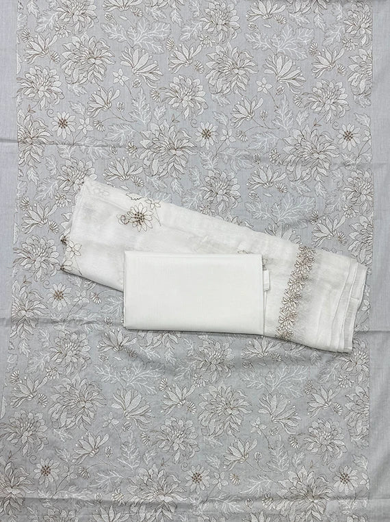 Embroidered Chikankari Lawn Edit 2026 Vol 26DB56 (D-01)
