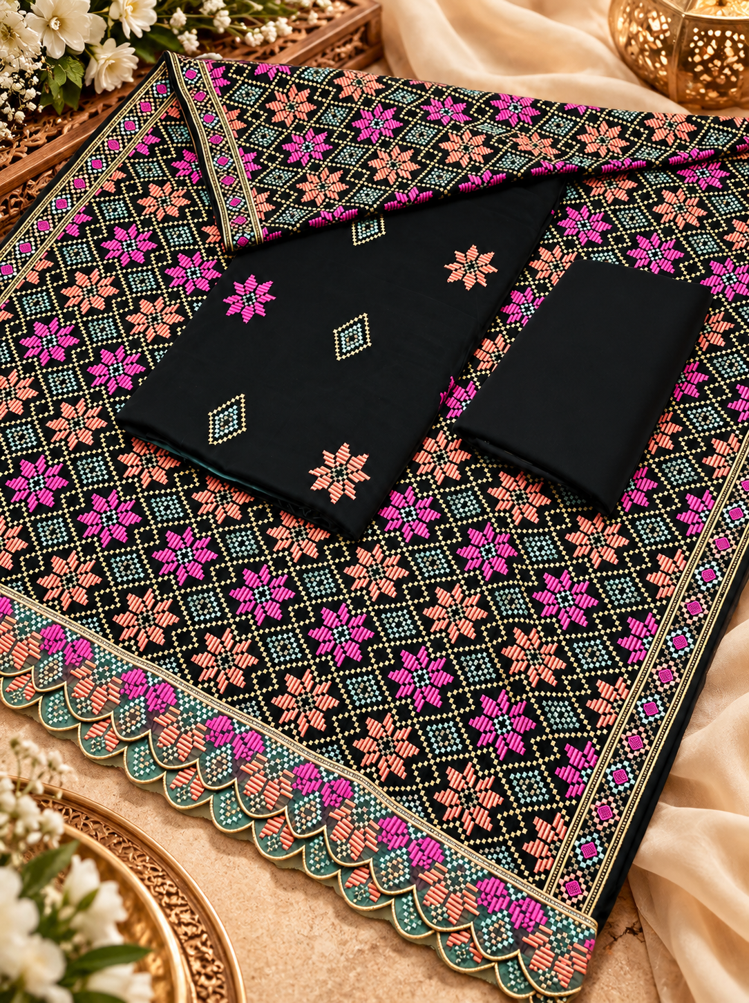 Embroidered Velvet Ladies Edit 2026 Vol-26WT03 (D01)