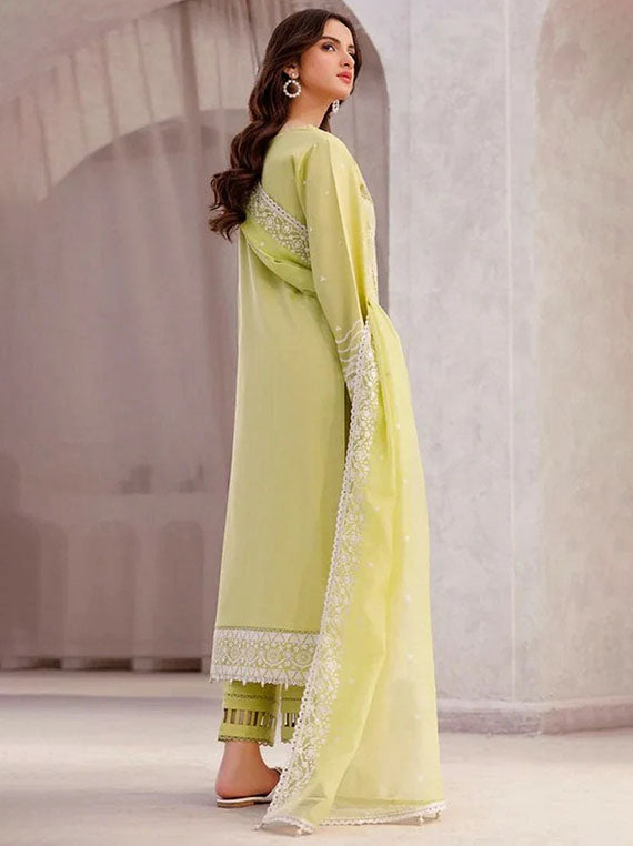 Embroidered Elite Lawn Collection 2026 (10-Ember Glow)