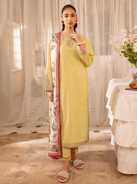 Embroidered Elite Lawn Collection 2026 (5-Fern)