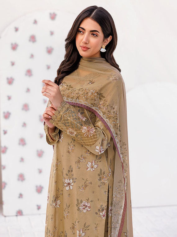 Embroidered Elite Lawn Collection 2026 (Darlene)