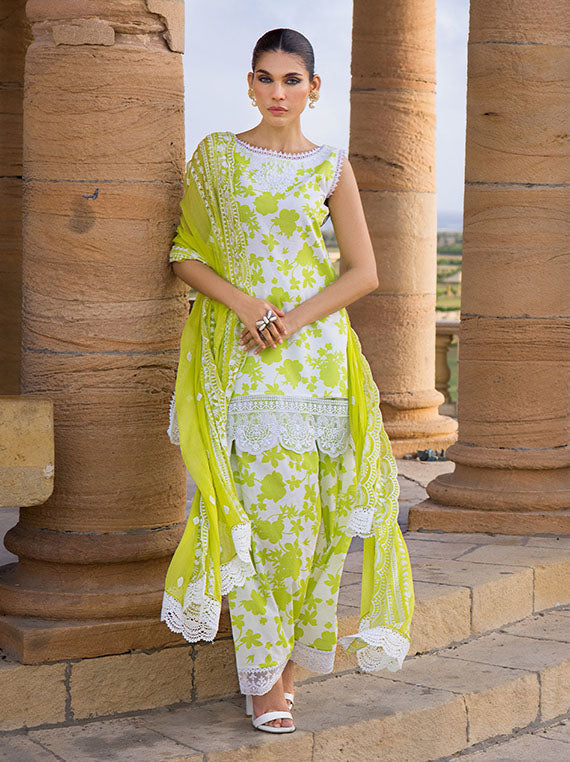 Embroidered Grand Luxe Collection 2026 by Umar Poshak (Champa-8A)