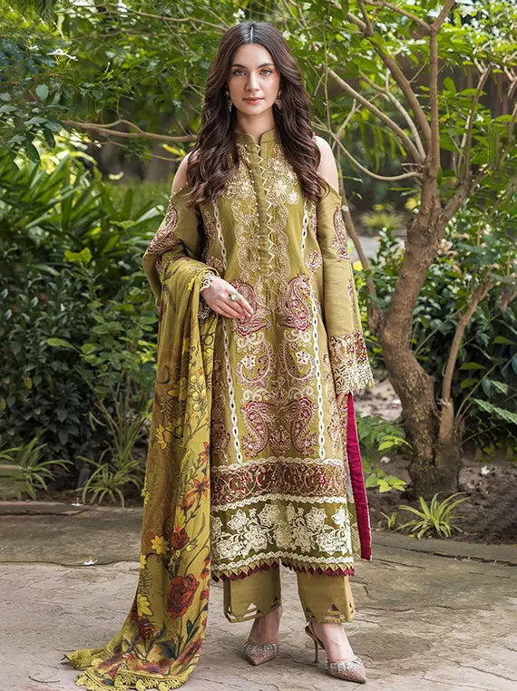 Embroidered Luxe Collection 2026 by Umar Poshak (NOA WL-04)
