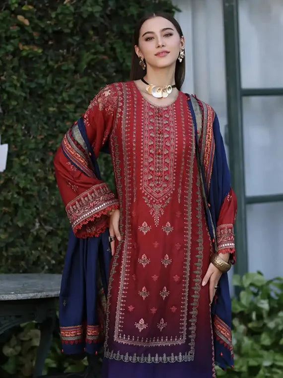 Embroidered Luxe Collection 2026 by Umar Poshak (NWS-02)