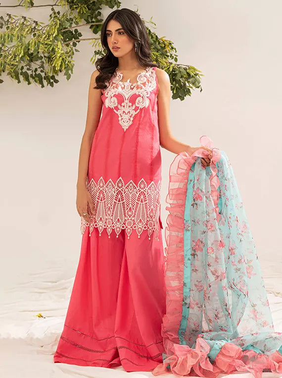 Embroidered Luxe Lawn Collection 2025 by Asifa and Nabeel (ALYA)