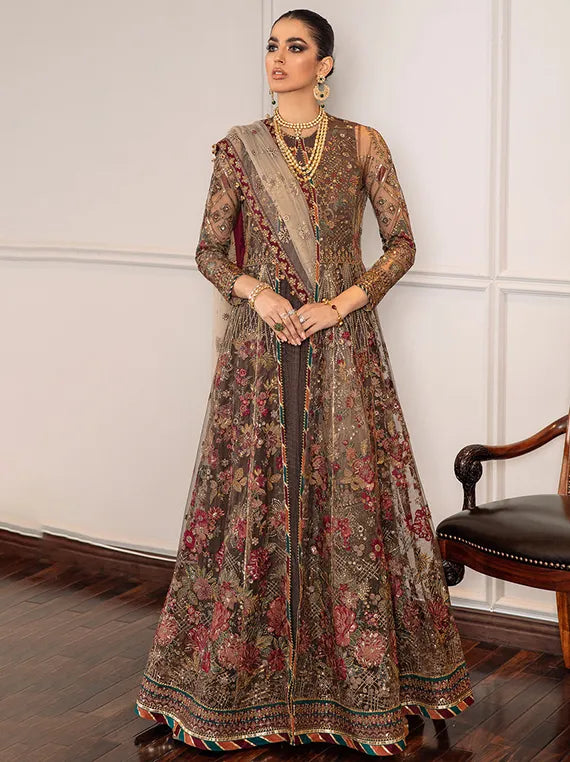 Embroidered Net Collection 2025 By Baroque (BQU-CH09-D02)