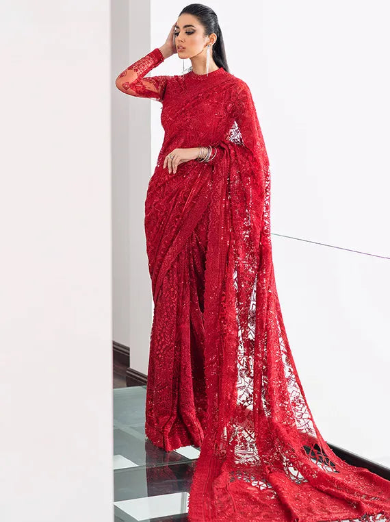 Embroidered Net Collection 2025 By Baroque (BQU-CH09-D06)