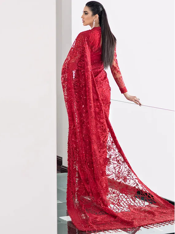 Embroidered Net Collection 2025 By Baroque (BQU-CH09-D06)