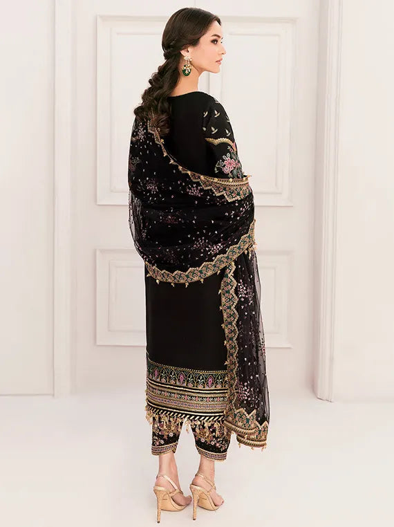 Embroidered Net Collection 2025 By Baroque (BQU-CH11-D04)