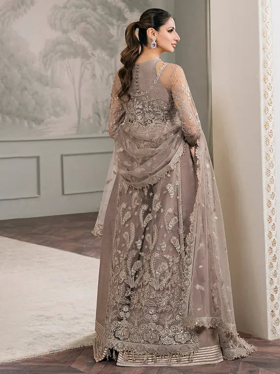 Embroidered Net Collection 2025 By Baroque (BQU-CH12-D06)