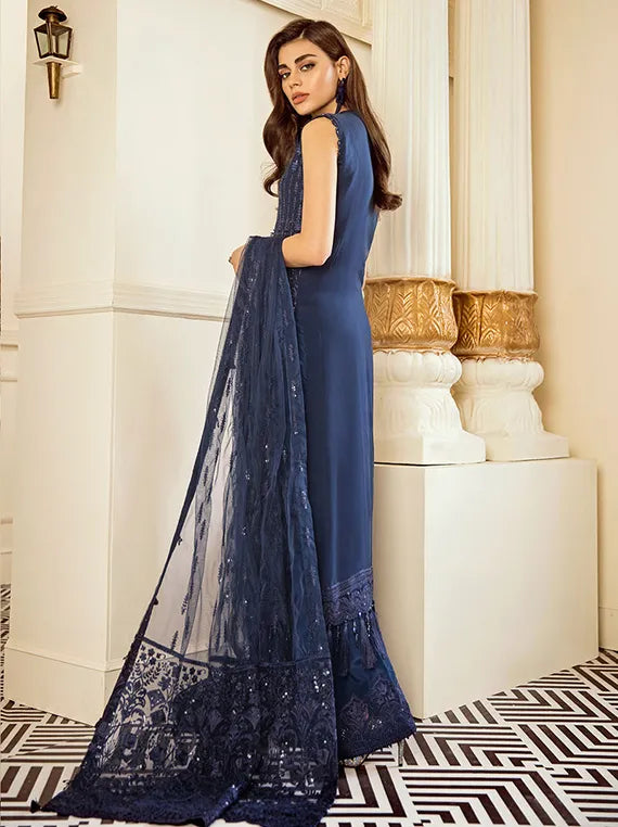 Embroidered Net Collection 2025 By Baroque (BQU-CH6-D02)